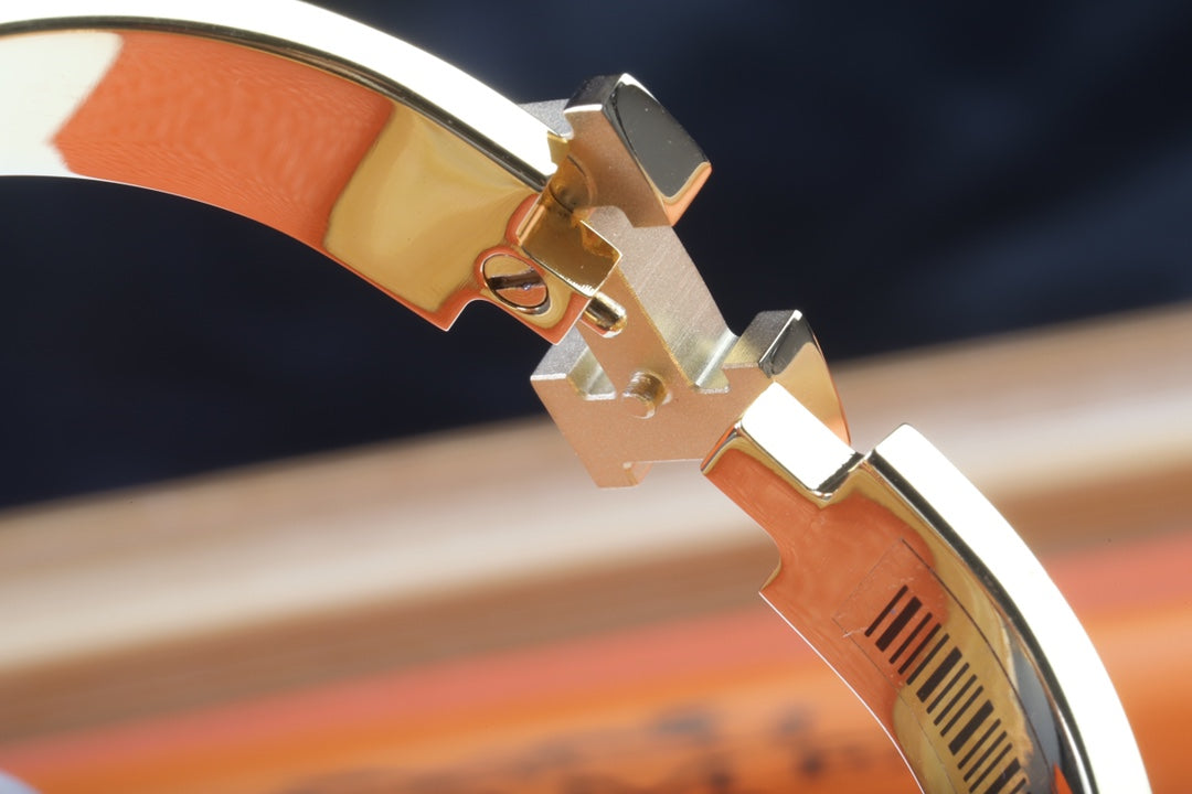 18K Clic Hermes H Lift Pink Bracelet