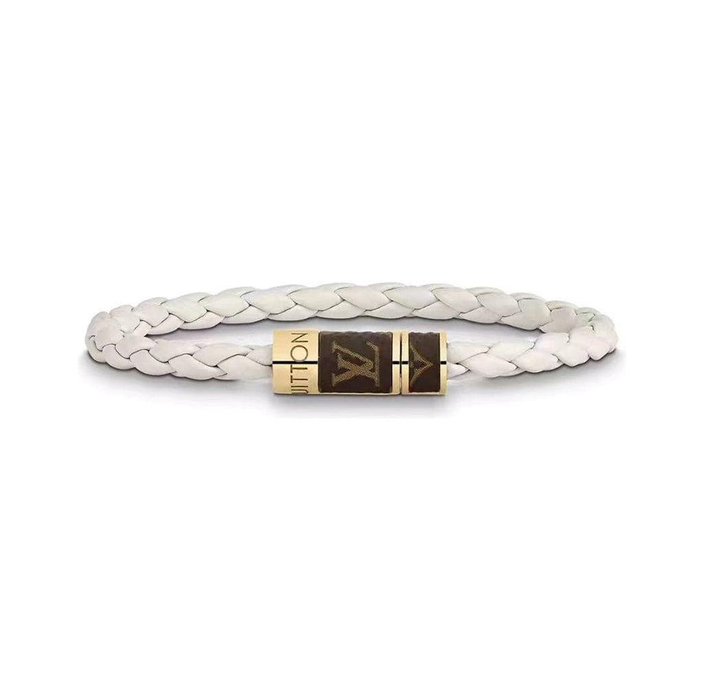 18K Louis Vuitton Braided Bracelet