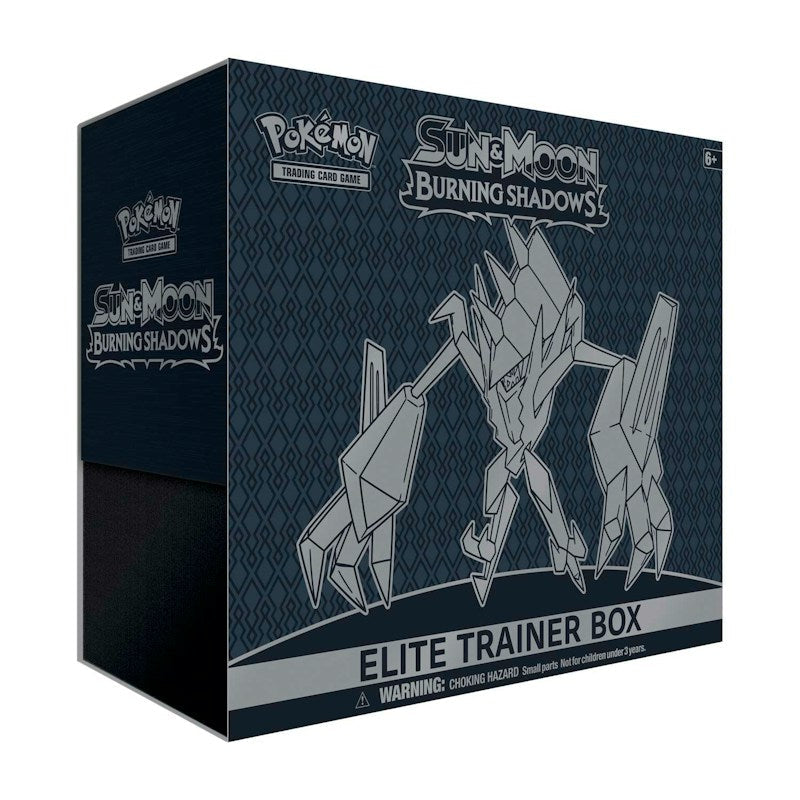 2017 Pokemon TCG Sun & Moon Burning Shadows Elite Trainer Box