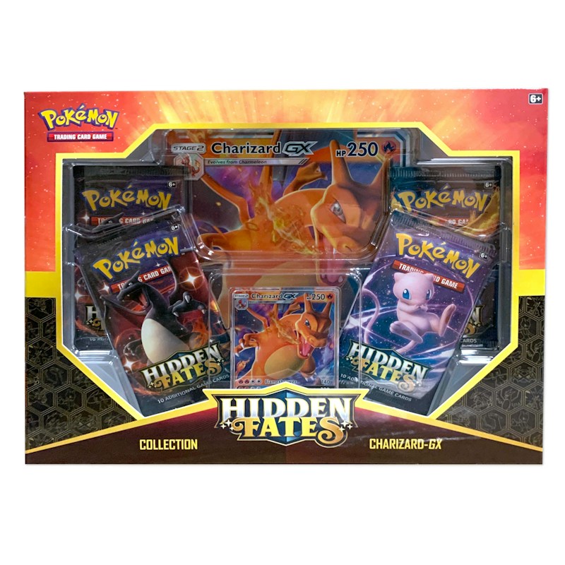2019 Pokemon Sun & Moon 11.5 Hidden Fates GX Box Charizard GX
