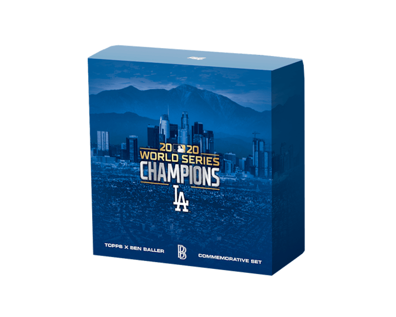 2020 Topps Ben Baller Ð Los Angeles Dodgers World Series Champion's set Box Set