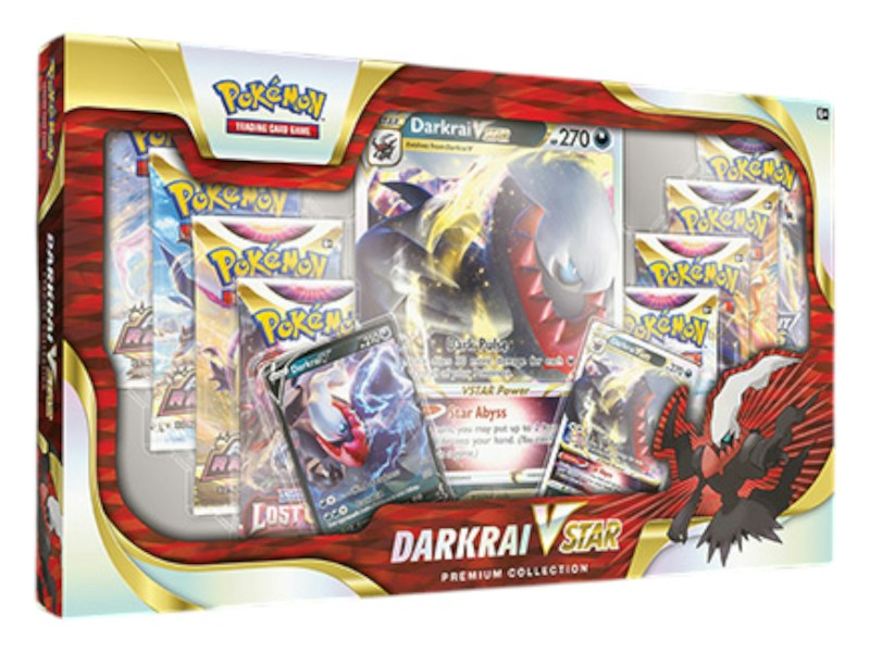 2022 Pokémon Sword & Shield Darkrai VSTAR Premium Collection Box