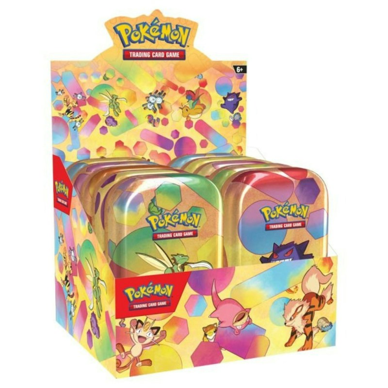 2023 Pokémon Scarlet & Violet 151 10 Tin Mini Display