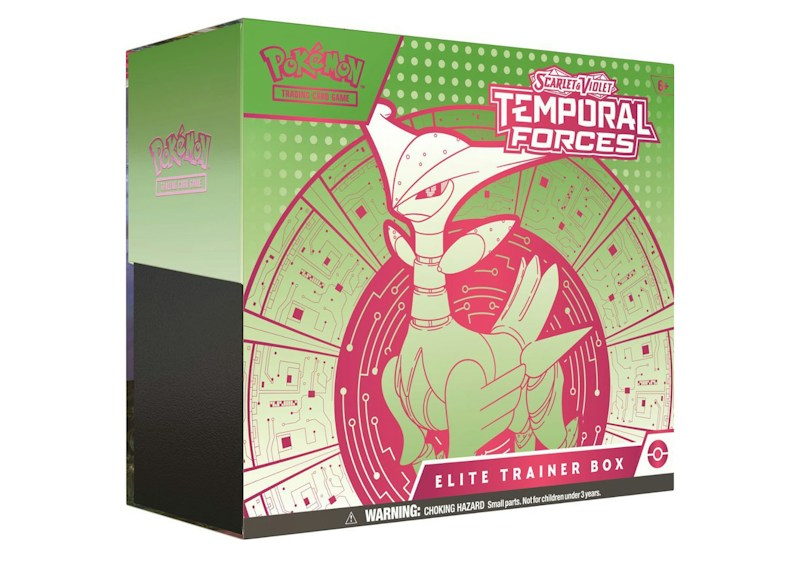 2024 Pokémon Scarlet & Violet Temporal Forces (Iron Leaves) Elite Trainer Box