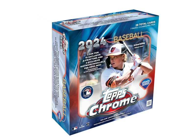 2024 Topps Chrome Update Series Baseball Mega Box