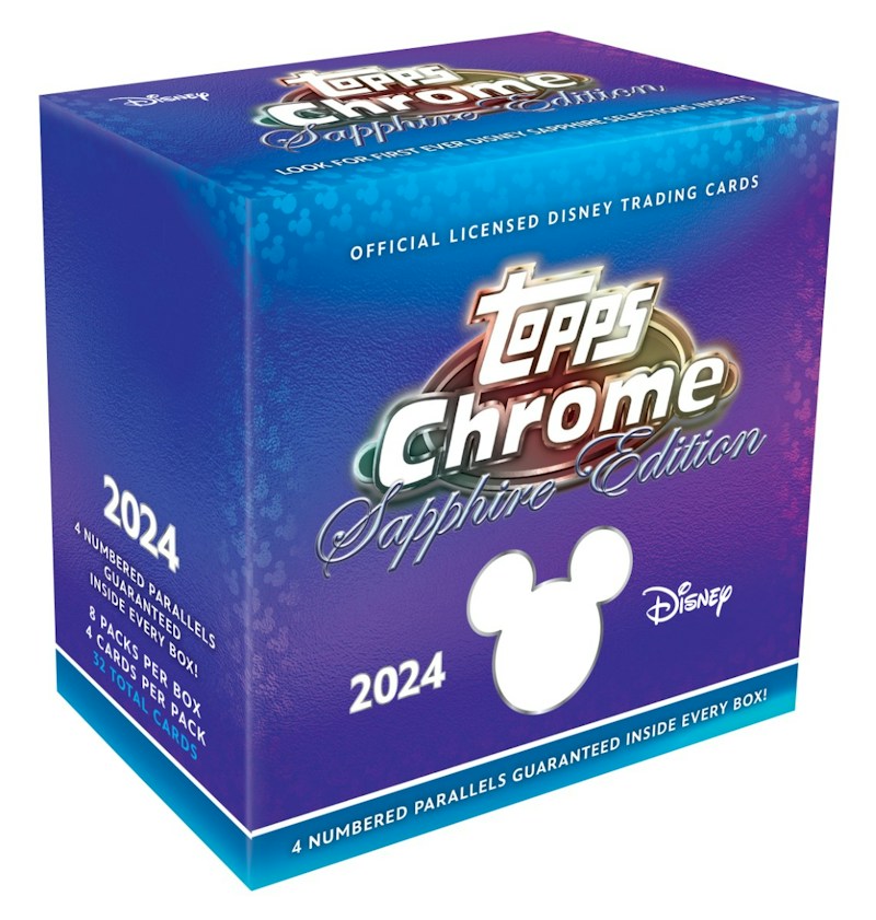 2024 Topps Disney Chrome Sapphire Edition Hobby Box