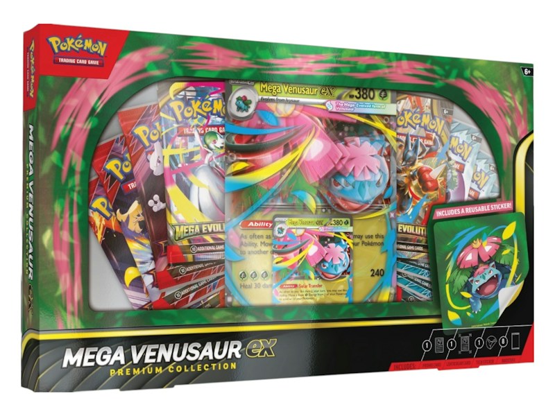 2025 Pokémon Mega Evolution Venusaur ex Premium Collection