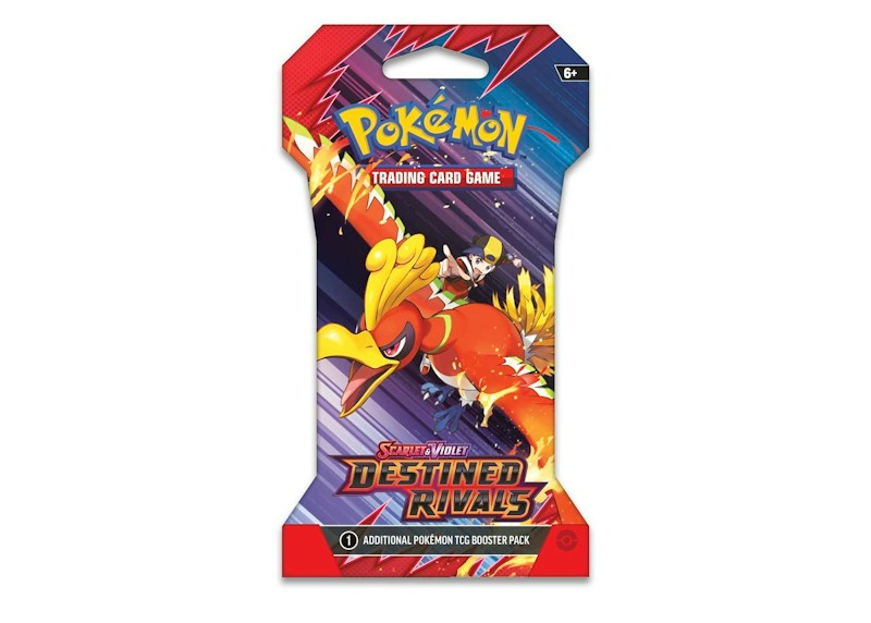 2025 Pokémon Scarlet & Violet Destined Rivals Booster Pack (Artwork May Vary)