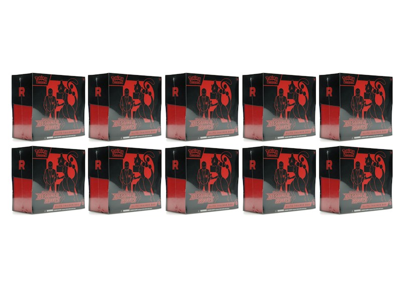 2025 Pokémon Scarlet & Violet Destined Rivals Elite Trainer Box 10x Lot