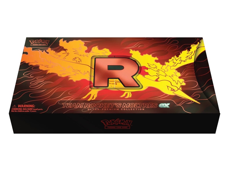 2025 Pokémon Team Rocket Moltres ex Ultra-Premium Collection