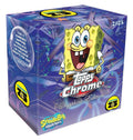 2025 Topps Chrome Spongebob Sapphire Edition Hobby Box