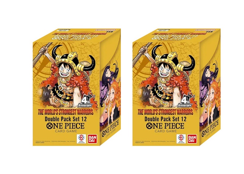 2026 Bandai One Piece The World's Strongest Warriors (OP-17) Double Pack Set Vol. 12 2x Lot