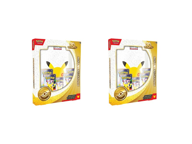 2026 Pokémon Mega Evolution 30th Celebration Binder Collection 2x Lot
