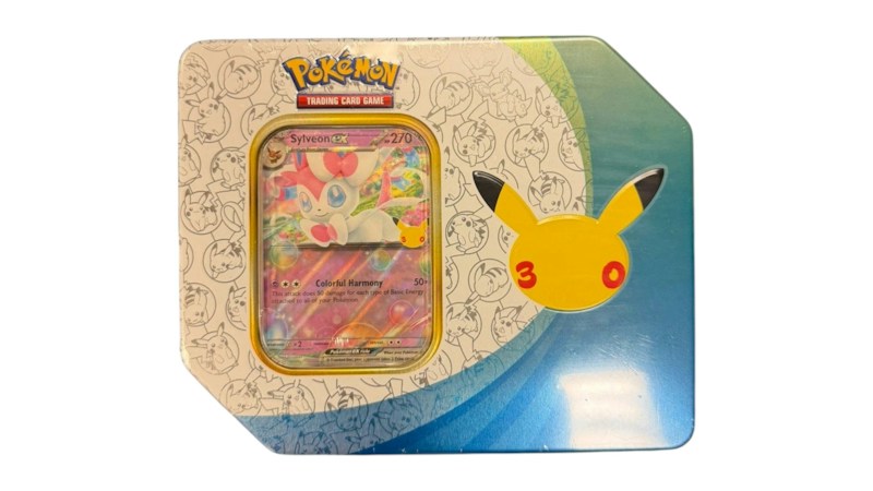 2026 Pokémon Mega Evolution 30th Celebration Sylveon Tin