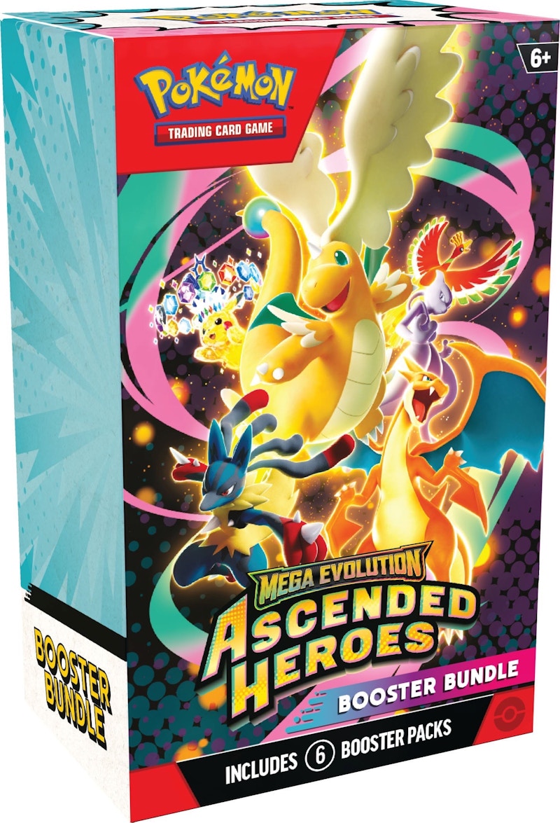 2026 Pokémon Mega Evolution Ascended Heroes Booster Bundle