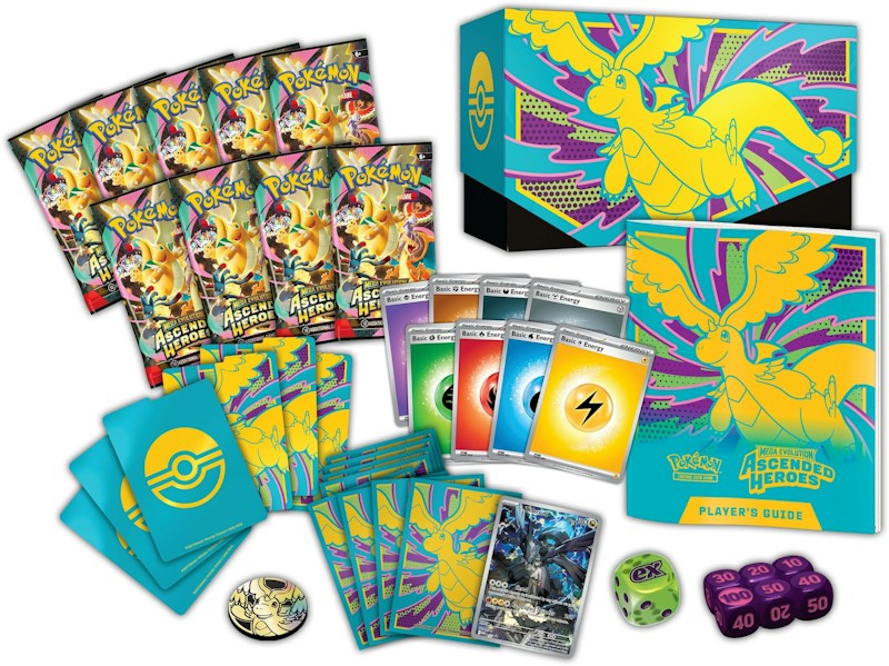 2026 Pokémon Mega Evolution Ascended Heroes Elite Trainer Box