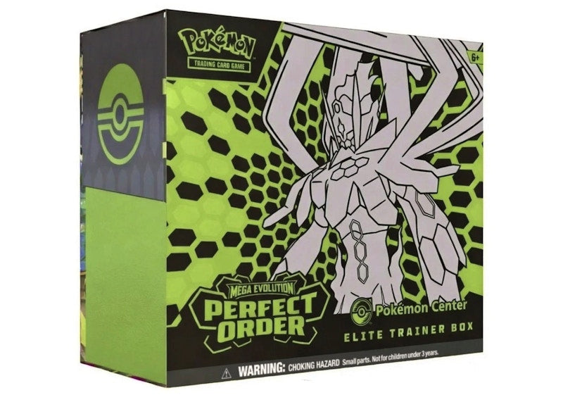 2026 Pokémon Mega Evolution Perfect Order Pokemon Center Elite Trainer Box