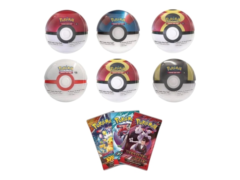 2026 Pokémon Pokeball Costco 6 Tin Case