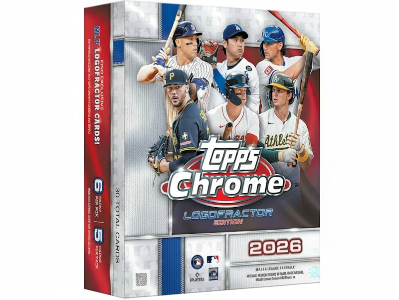 2026 Topps Chrome Baseball Logofractor Box