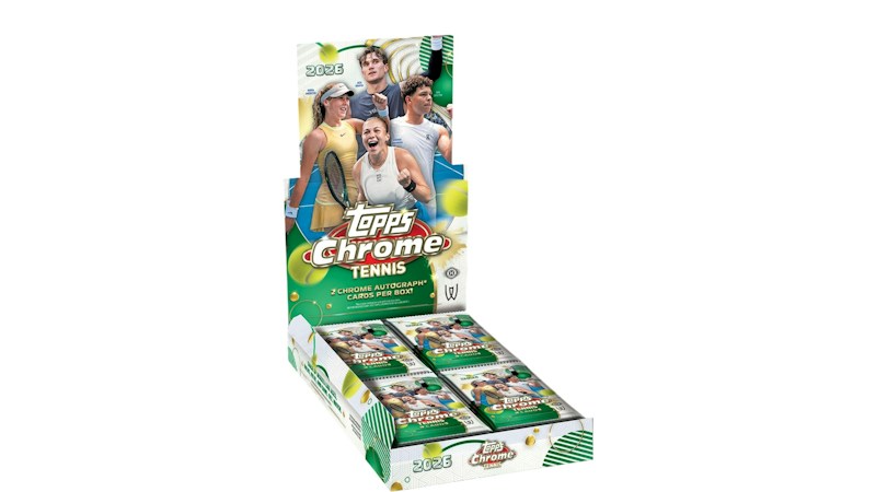 2026 Topps Chrome Tennis Hobby Box