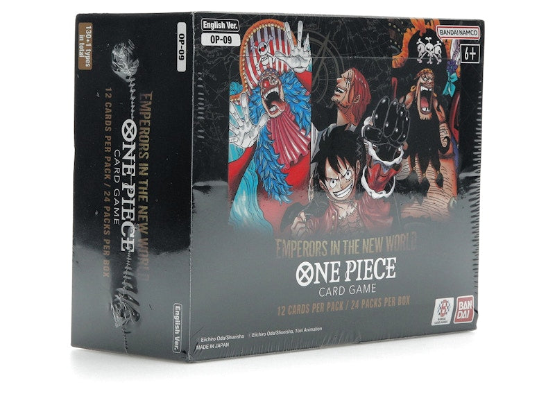 Bandai One Piece Emperors In The New World Hobby Box (OP-09)