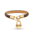 18K Louis Vuitton Crazy In Lock Charm Bracelet