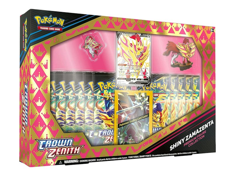 Pokémon Crown Zenith Shiny Zamazenta Premium Collection