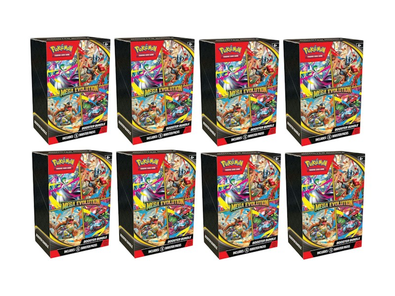 Pokémon Mega Evolution - Base Set Booster Bundle 8x Lot