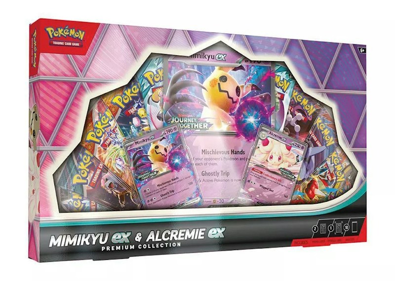 Pokémon Mimikyu ex & Alcremie ex Premium Collection