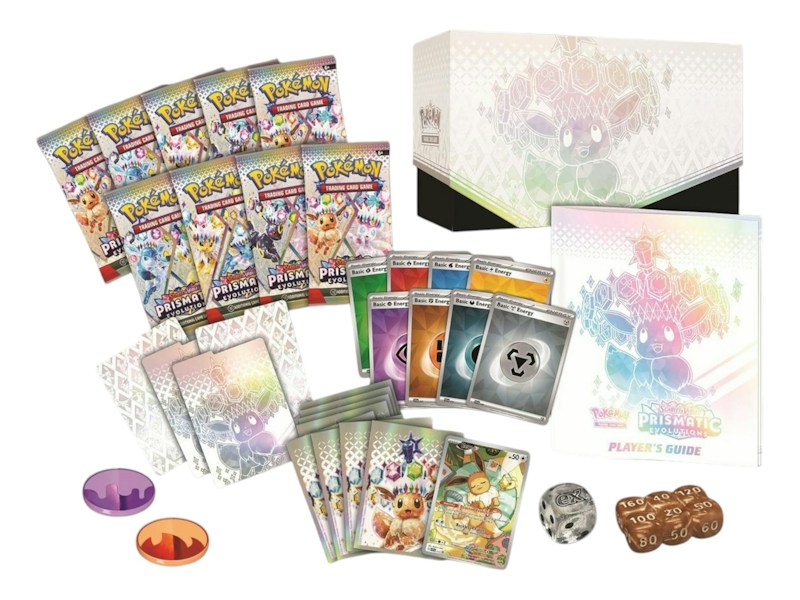 Pokémon Scarlet & Violet Prismatic Evolutions Elite Trainer Box