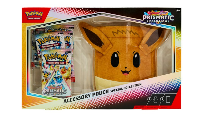 Pokémon Scarlet & Violet Prismatic Evolutions Accessory Pouch Special Collection