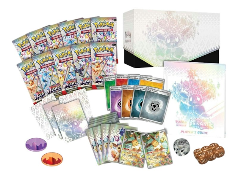 Pokémon Scarlet & Violet Prismatic Evolutions Pokemon Center Elite Trainer Box 2x Lot