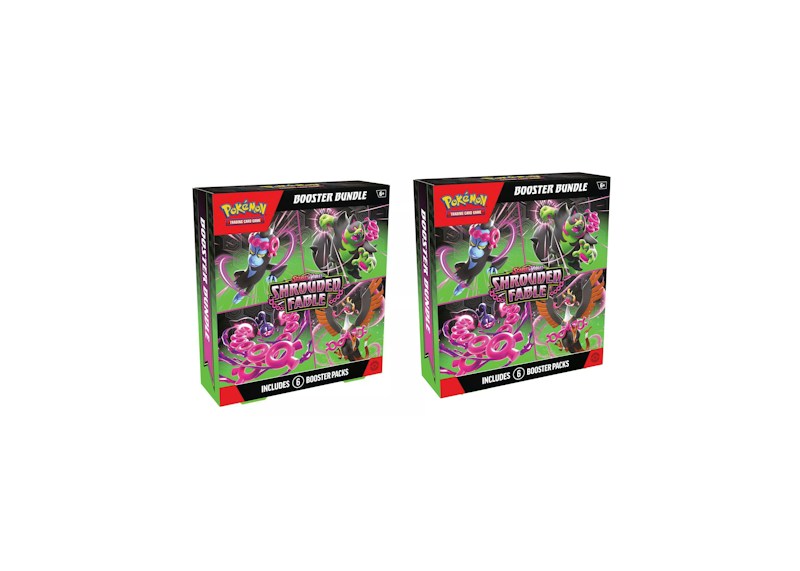 Pokémon Scarlet & Violet Shrouded Fable Booster Box 2x Lot