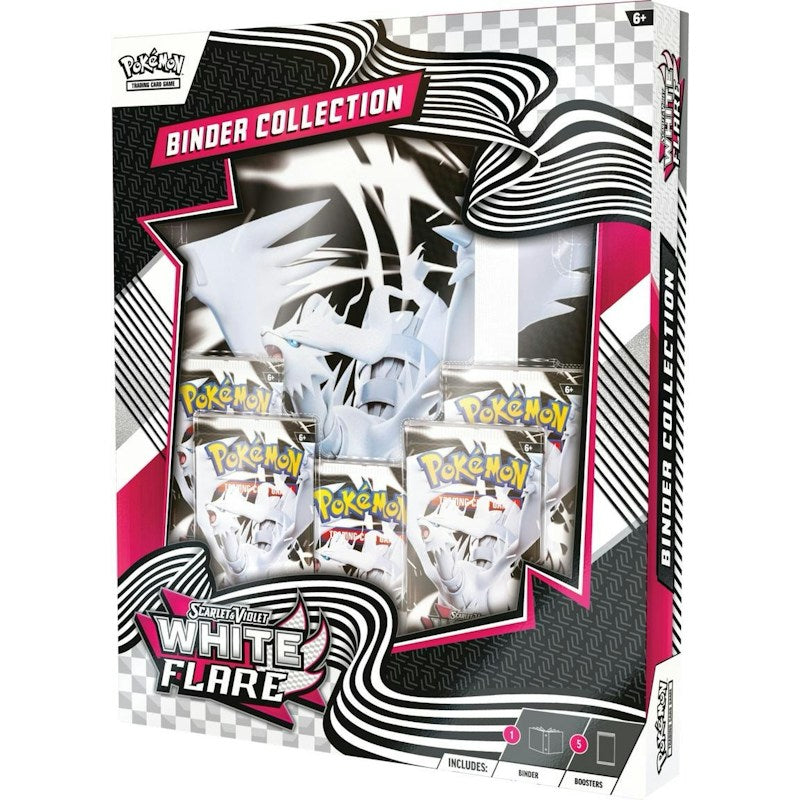 Pokémon Scarlet & Violet White Flare Binder Collection