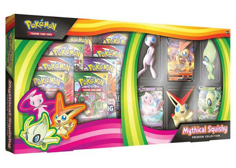 Pokémon TCG Mythical Squishy Premium Collection Box
