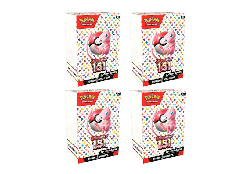 Pokémon TCG Scarlet & Violet 151 6pk Booster Bundle 4x Lot