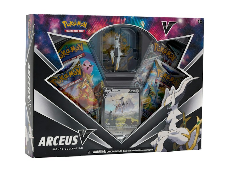 Pokémon TCG Sword & Shield Arceus V Figure Collection Box