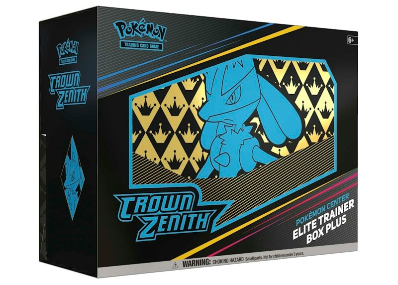 Pokémon TCG Sword & Shield Crown Zenith Pokémon Center Elite Trainer Box Plus