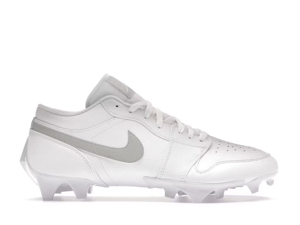 Air Jordan 1 Low TD Cleat White Grey Fog - catalog main image