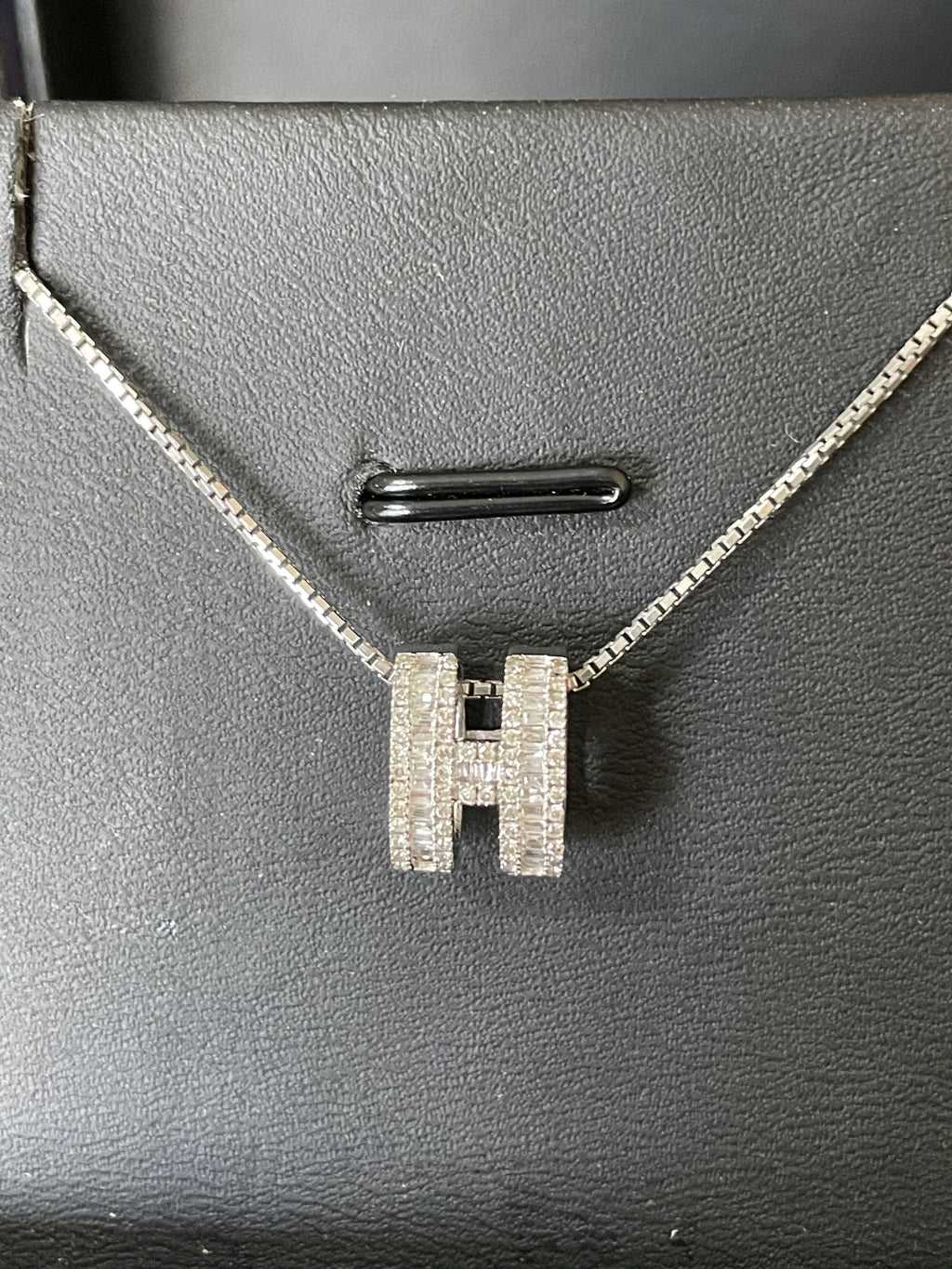 18K Hermes Diamonds Necklace