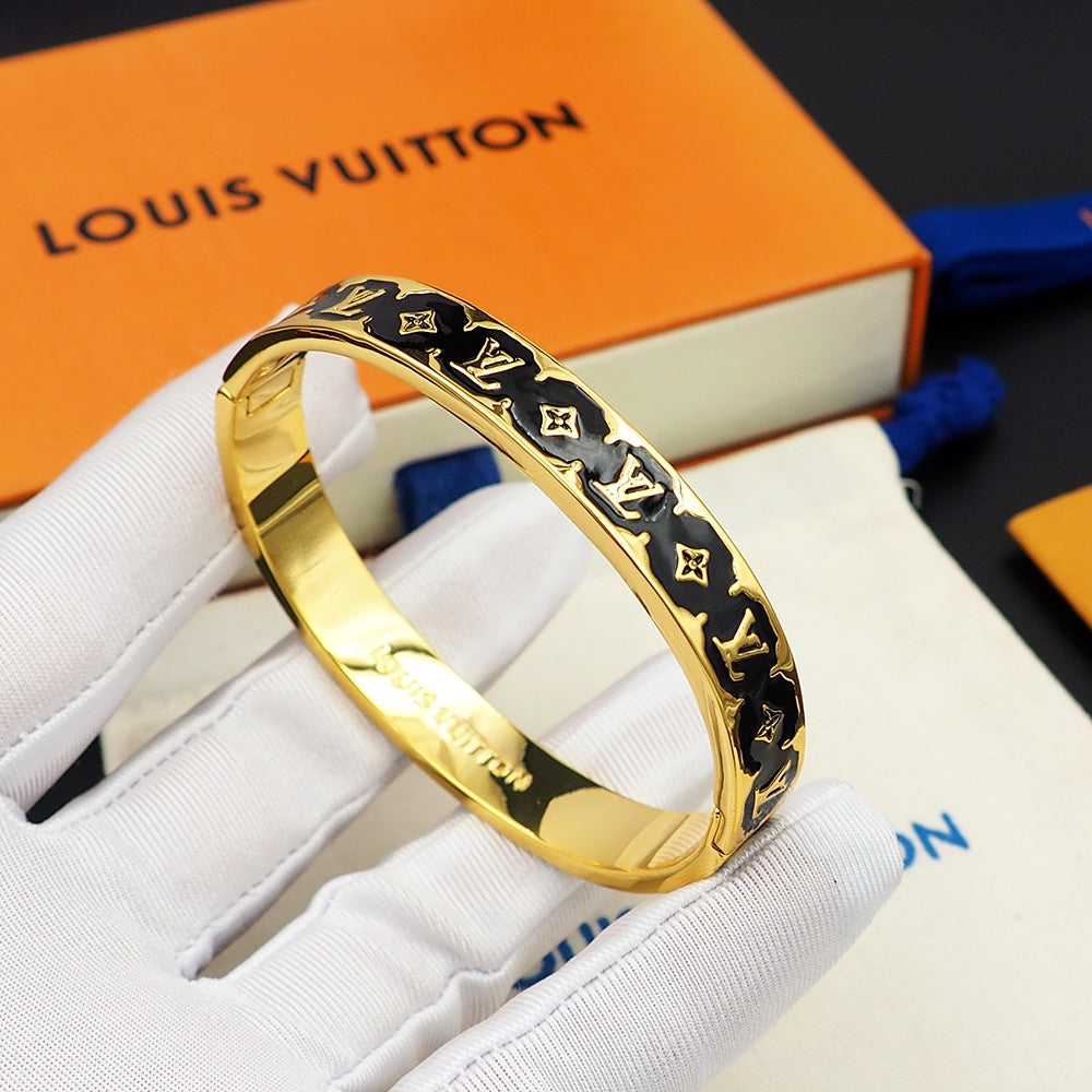 18K Louis Vuitton Color Monogram Bracelet