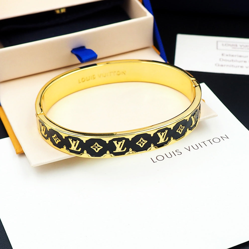 18K Louis Vuitton Color Monogram Bracelet