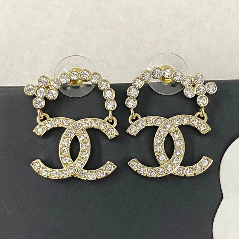 18K  Chanel Diamond Earrings