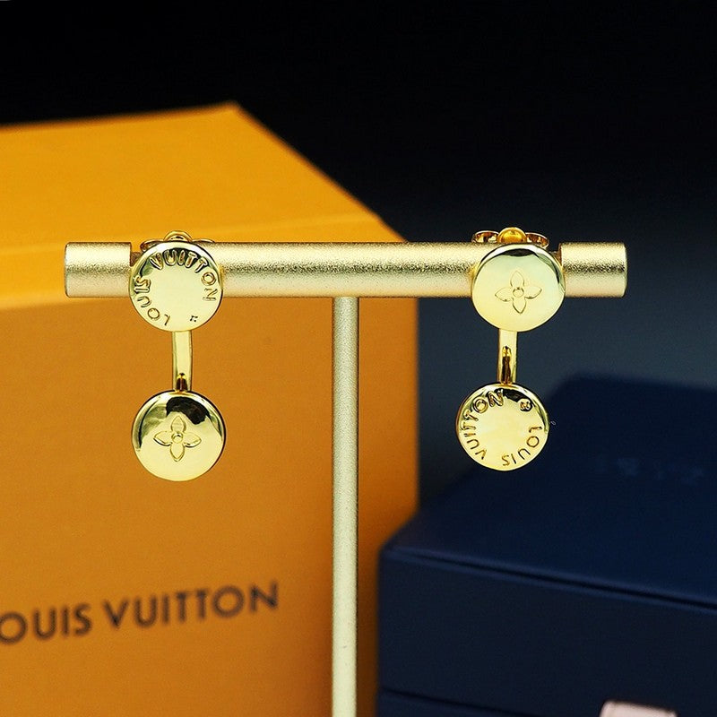 18K Louis Vuitton Studs Earrings