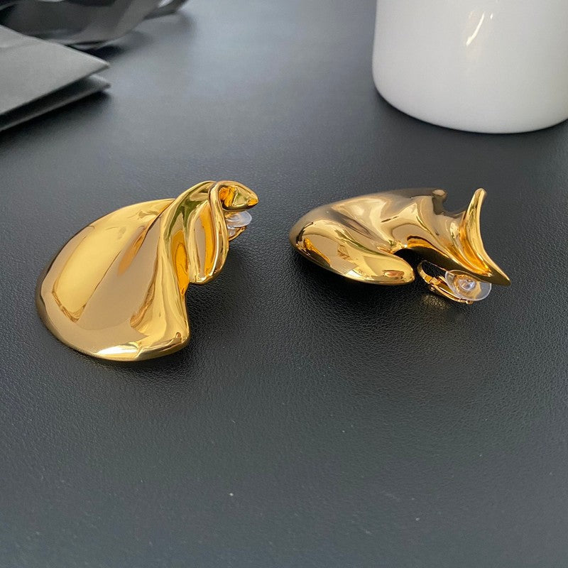 18K YSL Gold Earrings