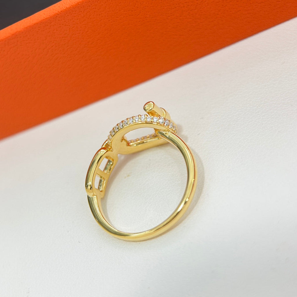 18K Adage Hermes Ring