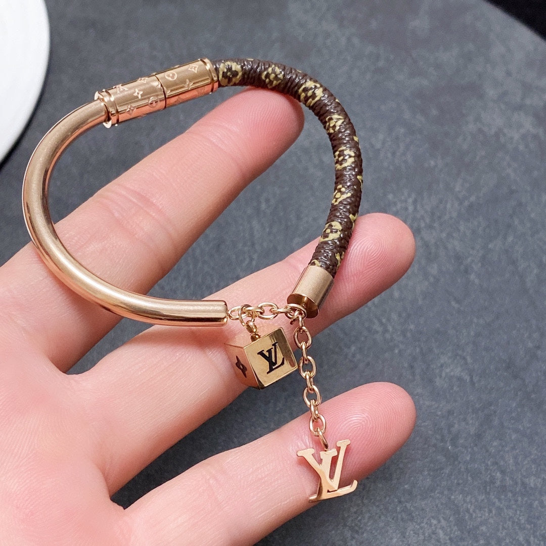 18K Louis Vuitton Dice Bracelet