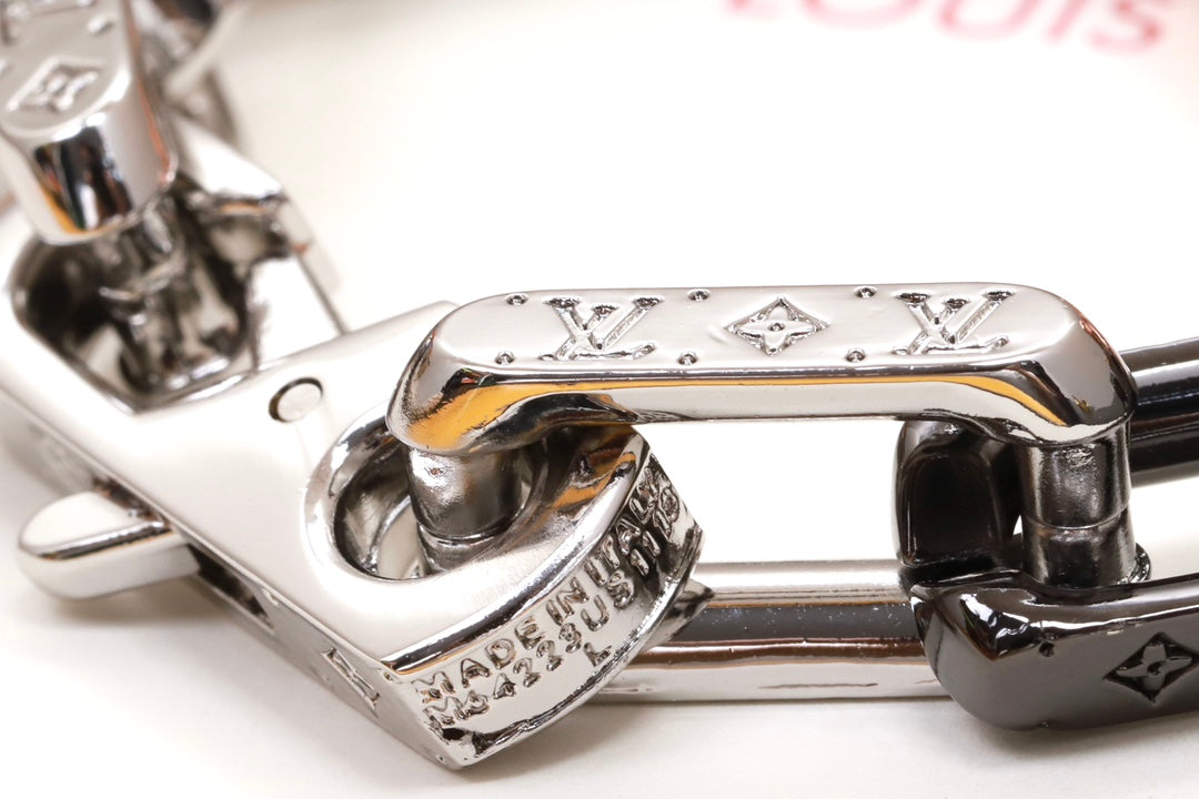 18K Louis Vuitton Monogram Chain Bracelet